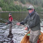 A big Alta fish in play, Upper Sierra Pool