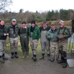 A strong team at Invery, River Dee